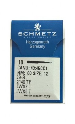 SCHMETZ AGHI LWX6T - NO. 80 - SCHMETZ NADELN LWX6T - NR. 80